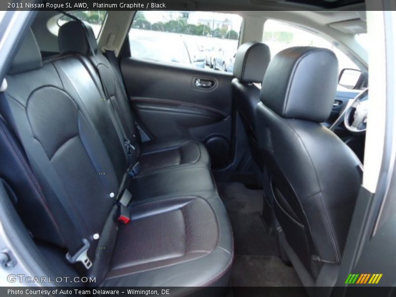Platinum Graphite / Black 2011 Nissan Rogue SL AWD