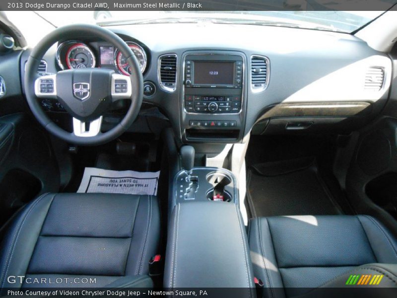 Maximum Steel Metallic / Black 2013 Dodge Durango Citadel AWD