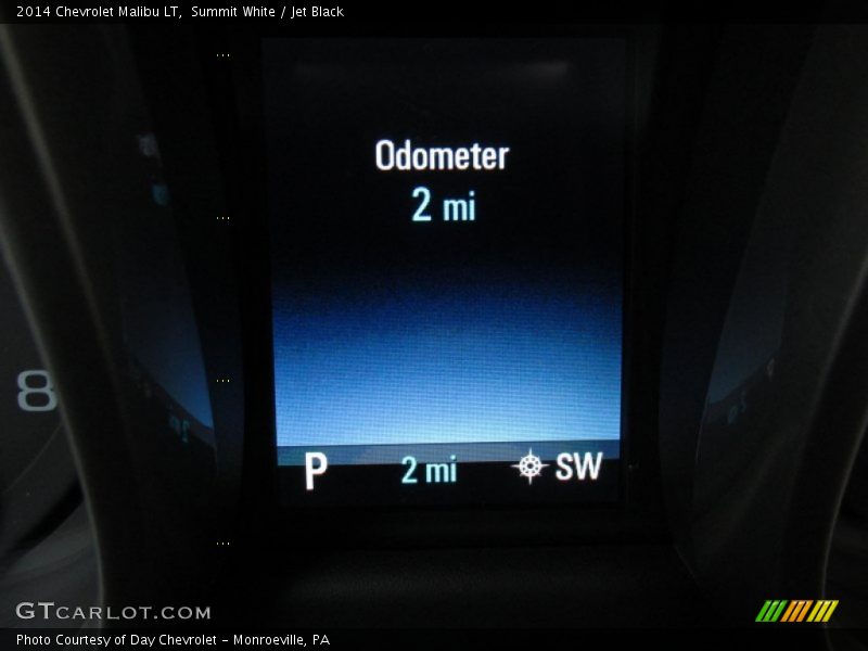 Summit White / Jet Black 2014 Chevrolet Malibu LT