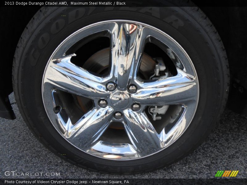Maximum Steel Metallic / Black 2013 Dodge Durango Citadel AWD