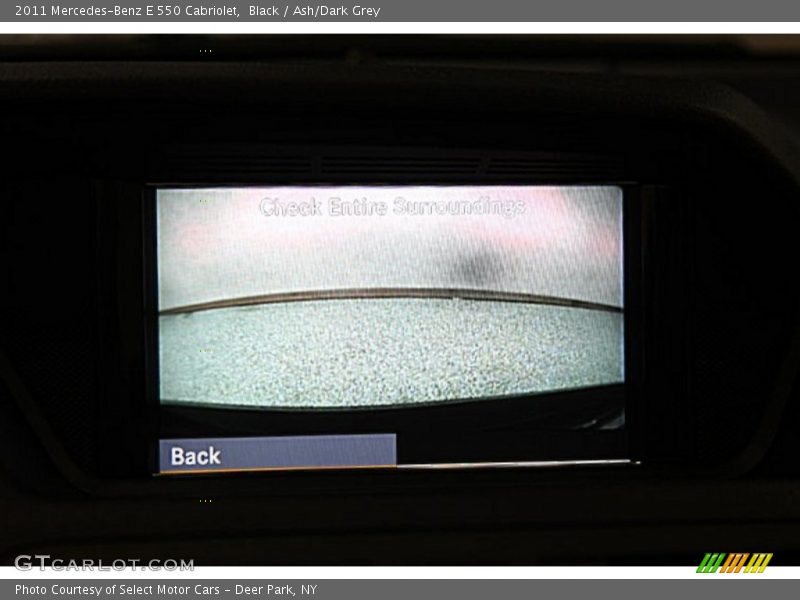 Black / Ash/Dark Grey 2011 Mercedes-Benz E 550 Cabriolet