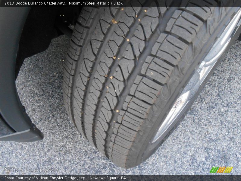 Maximum Steel Metallic / Black 2013 Dodge Durango Citadel AWD
