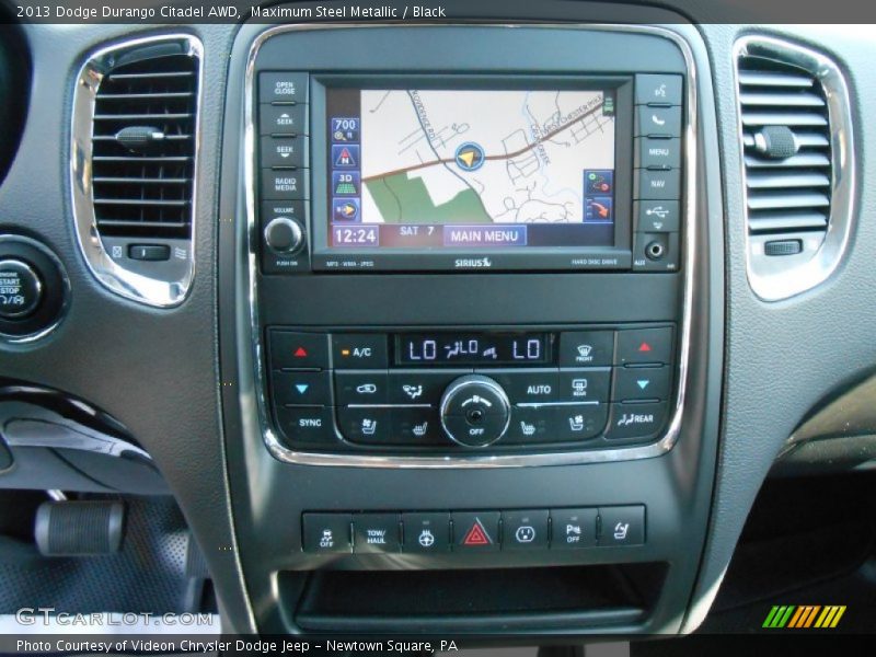 Maximum Steel Metallic / Black 2013 Dodge Durango Citadel AWD
