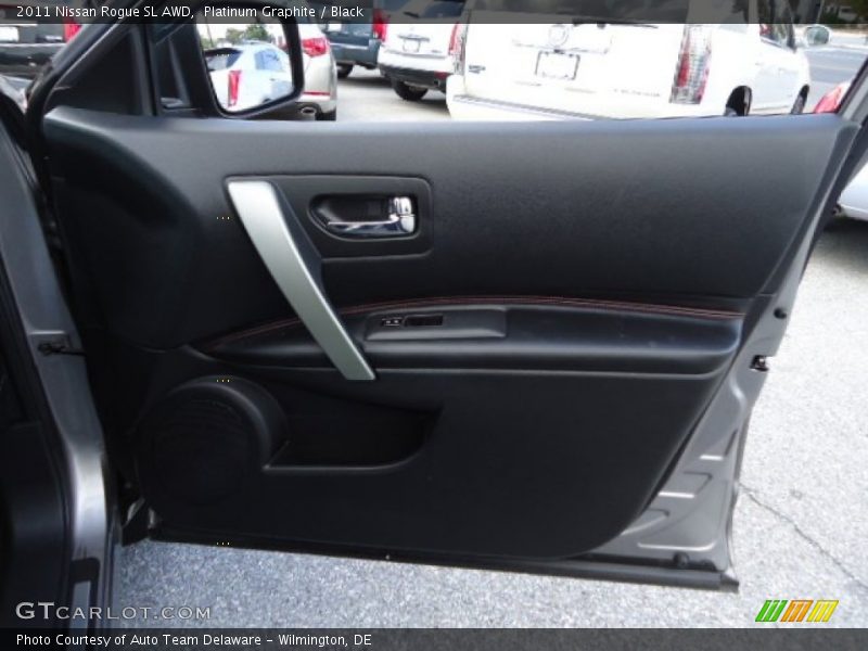 Platinum Graphite / Black 2011 Nissan Rogue SL AWD