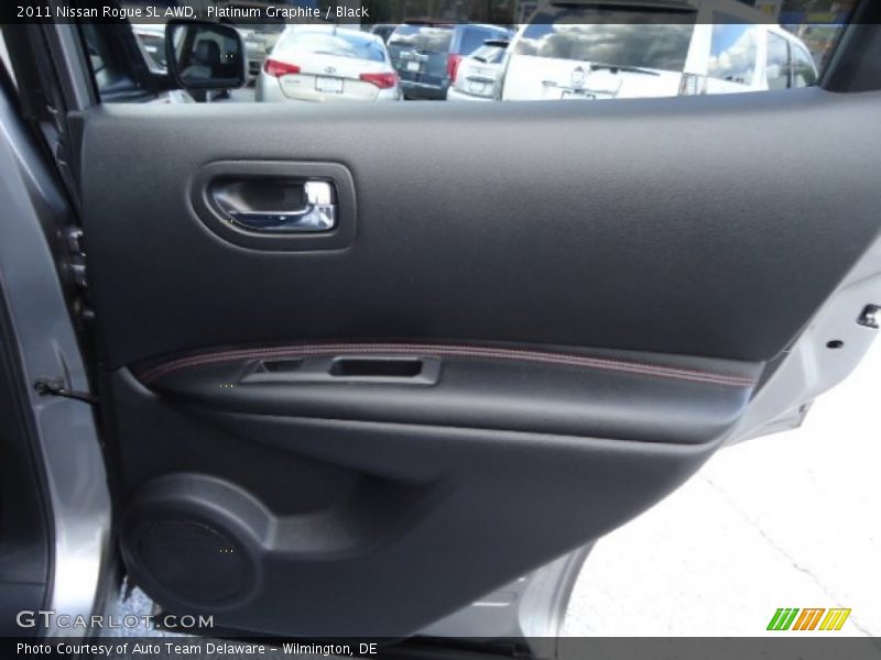 Platinum Graphite / Black 2011 Nissan Rogue SL AWD