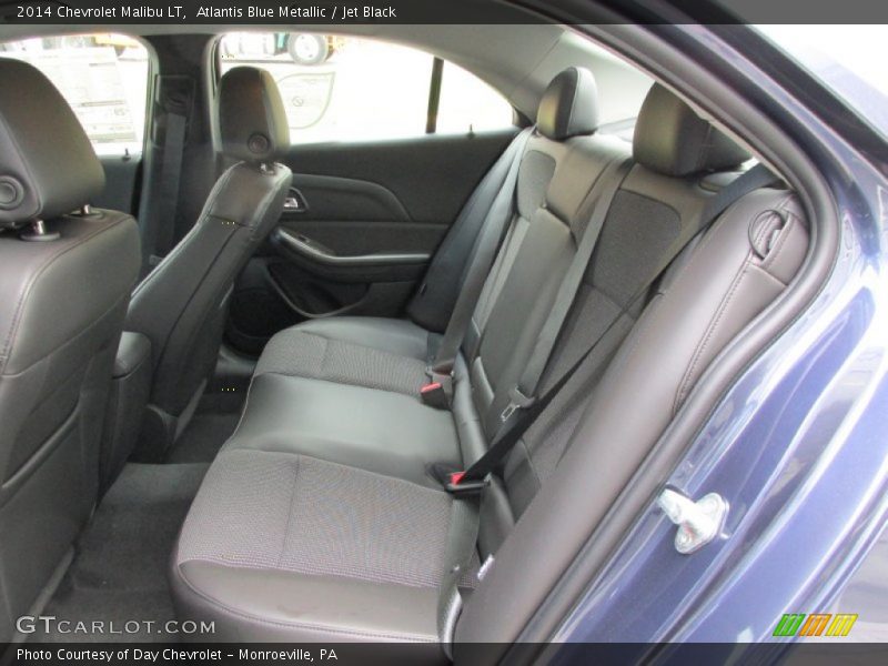 Atlantis Blue Metallic / Jet Black 2014 Chevrolet Malibu LT