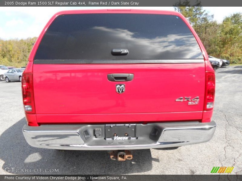 Flame Red / Dark Slate Gray 2005 Dodge Ram 1500 SLT Regular Cab 4x4