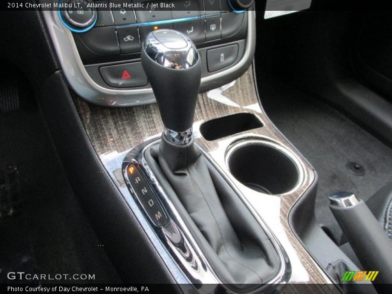Atlantis Blue Metallic / Jet Black 2014 Chevrolet Malibu LT