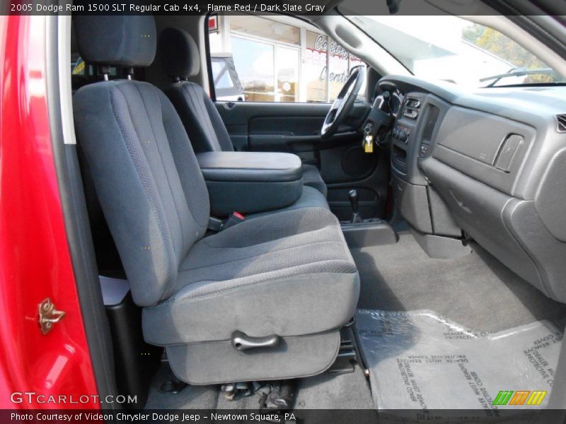 Flame Red / Dark Slate Gray 2005 Dodge Ram 1500 SLT Regular Cab 4x4
