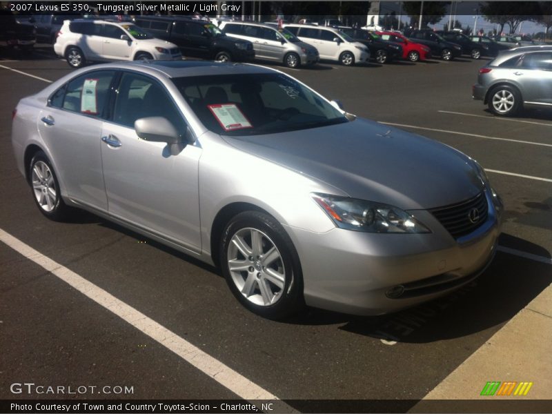 Tungsten Silver Metallic / Light Gray 2007 Lexus ES 350