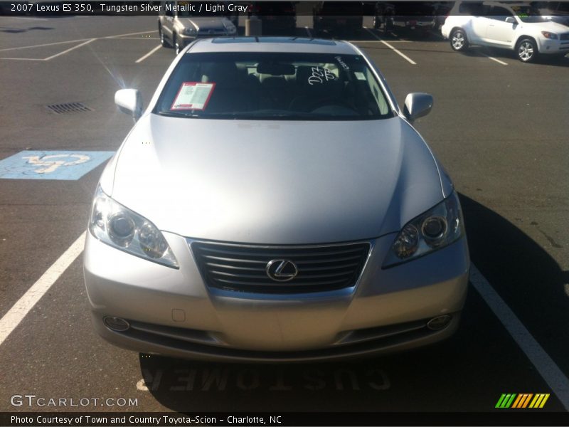 Tungsten Silver Metallic / Light Gray 2007 Lexus ES 350
