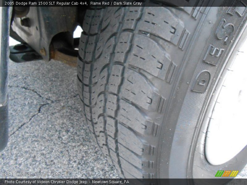 Flame Red / Dark Slate Gray 2005 Dodge Ram 1500 SLT Regular Cab 4x4