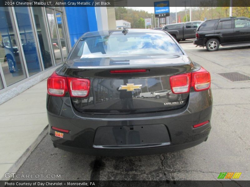 Ashen Gray Metallic / Jet Black 2014 Chevrolet Malibu LT
