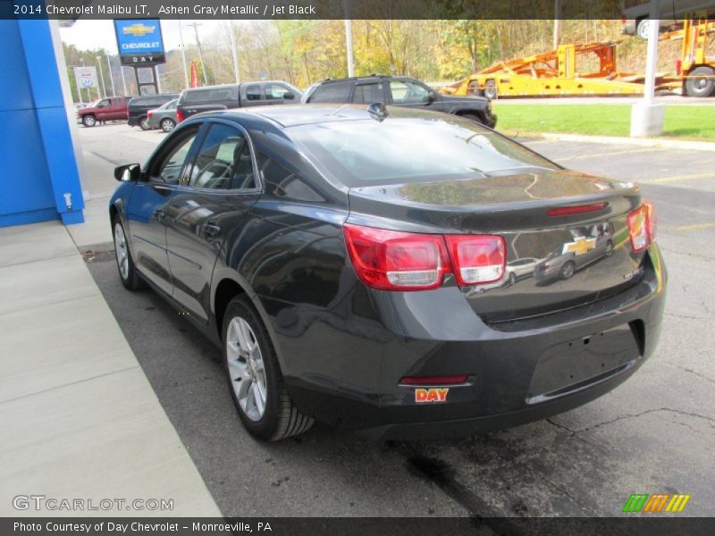 Ashen Gray Metallic / Jet Black 2014 Chevrolet Malibu LT