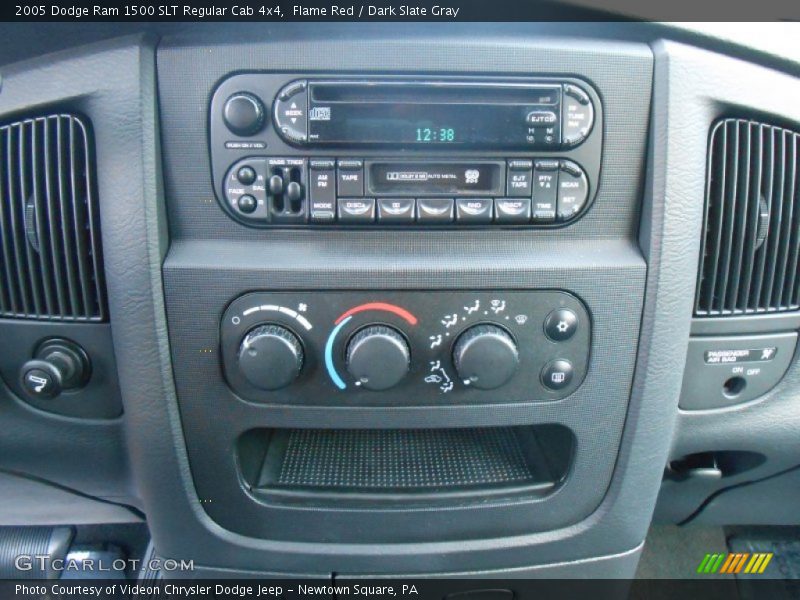Flame Red / Dark Slate Gray 2005 Dodge Ram 1500 SLT Regular Cab 4x4