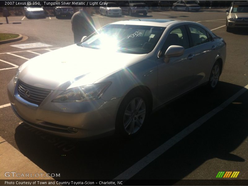 Tungsten Silver Metallic / Light Gray 2007 Lexus ES 350