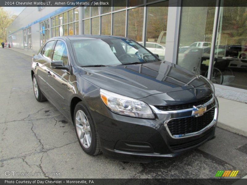 Ashen Gray Metallic / Jet Black 2014 Chevrolet Malibu LT