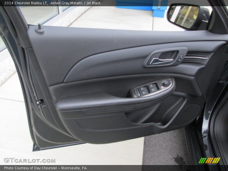 Ashen Gray Metallic / Jet Black 2014 Chevrolet Malibu LT