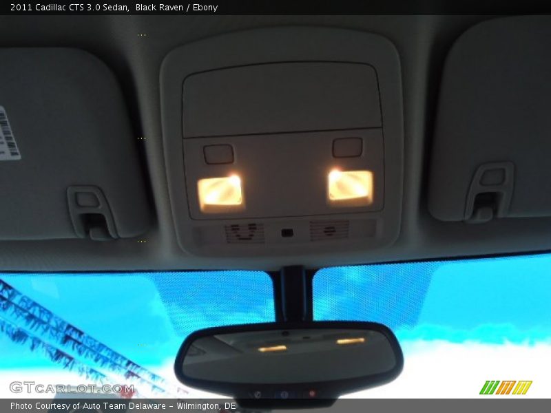 Black Raven / Ebony 2011 Cadillac CTS 3.0 Sedan