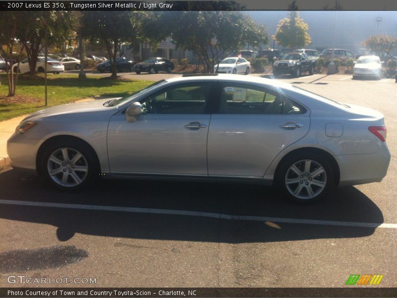 Tungsten Silver Metallic / Light Gray 2007 Lexus ES 350