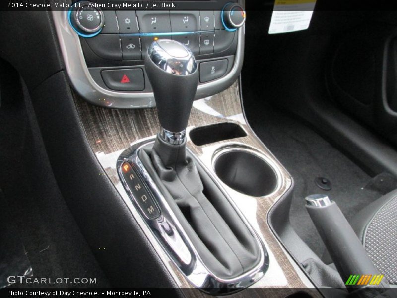 Ashen Gray Metallic / Jet Black 2014 Chevrolet Malibu LT