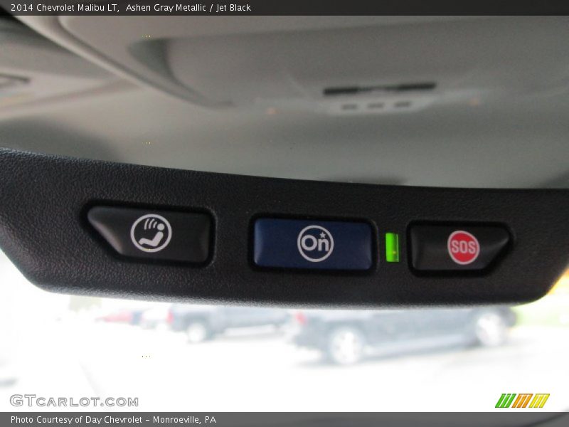 Ashen Gray Metallic / Jet Black 2014 Chevrolet Malibu LT