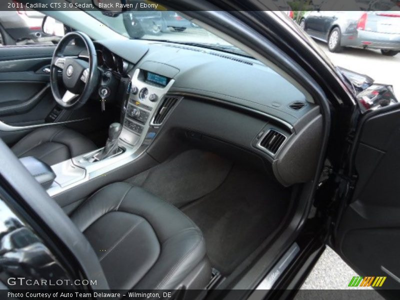 Black Raven / Ebony 2011 Cadillac CTS 3.0 Sedan