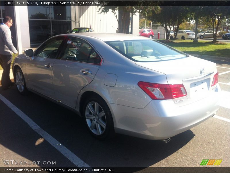 Tungsten Silver Metallic / Light Gray 2007 Lexus ES 350