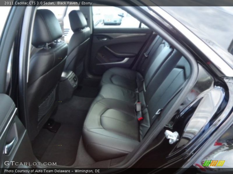 Black Raven / Ebony 2011 Cadillac CTS 3.0 Sedan