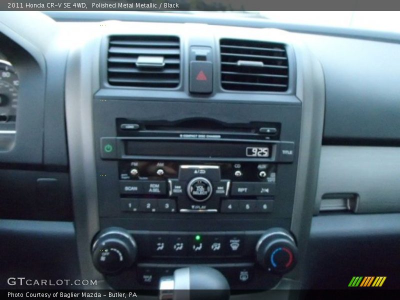 Polished Metal Metallic / Black 2011 Honda CR-V SE 4WD