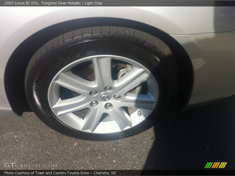 Tungsten Silver Metallic / Light Gray 2007 Lexus ES 350