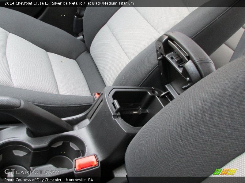 Silver Ice Metallic / Jet Black/Medium Titanium 2014 Chevrolet Cruze LS