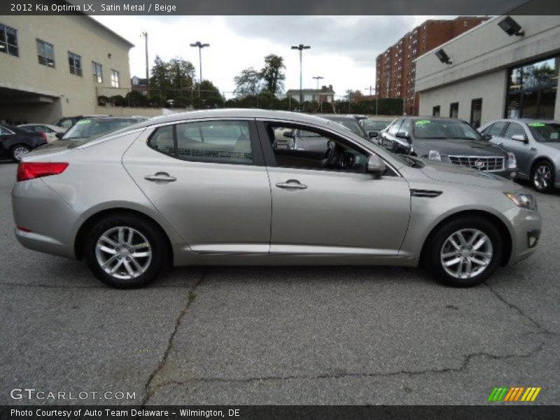 Satin Metal / Beige 2012 Kia Optima LX