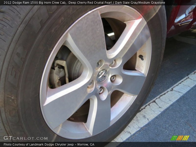 Deep Cherry Red Crystal Pearl / Dark Slate Gray/Medium Graystone 2012 Dodge Ram 1500 Big Horn Crew Cab