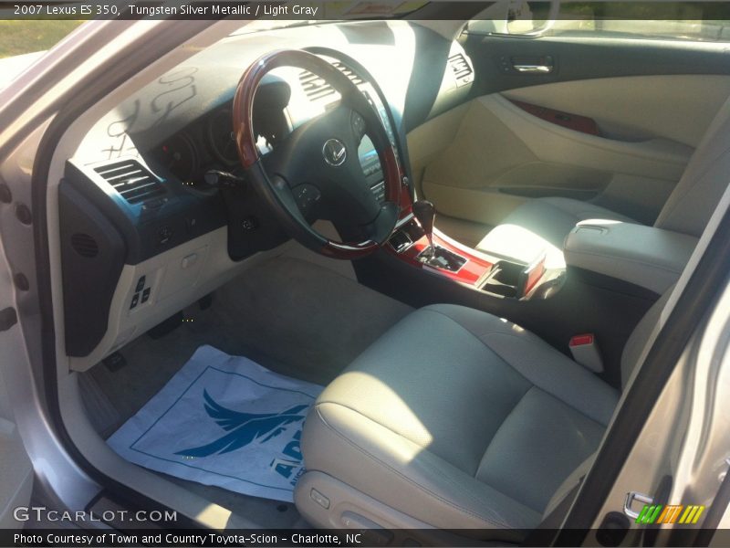 Tungsten Silver Metallic / Light Gray 2007 Lexus ES 350