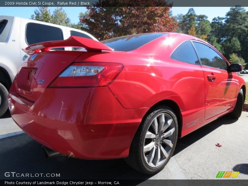 Rallye Red / Black 2009 Honda Civic Si Coupe