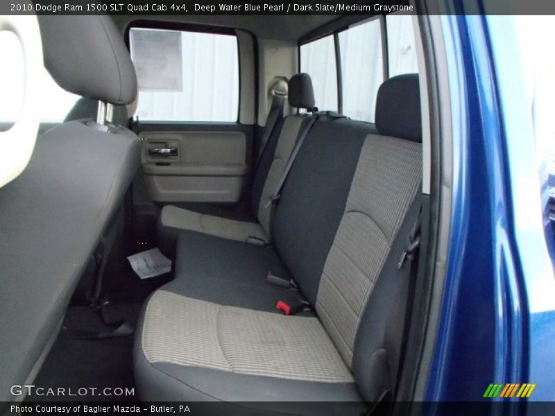 Deep Water Blue Pearl / Dark Slate/Medium Graystone 2010 Dodge Ram 1500 SLT Quad Cab 4x4