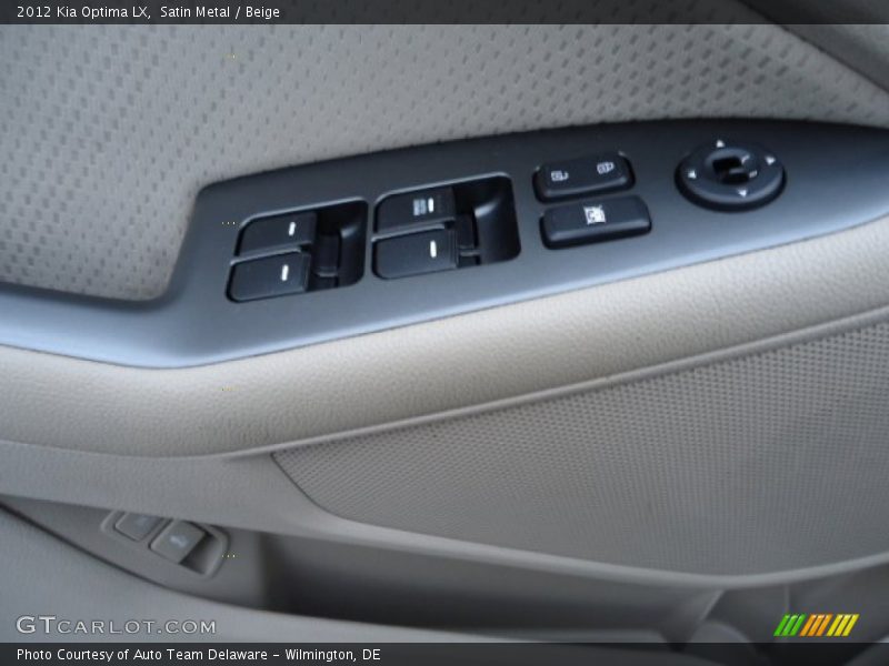Satin Metal / Beige 2012 Kia Optima LX