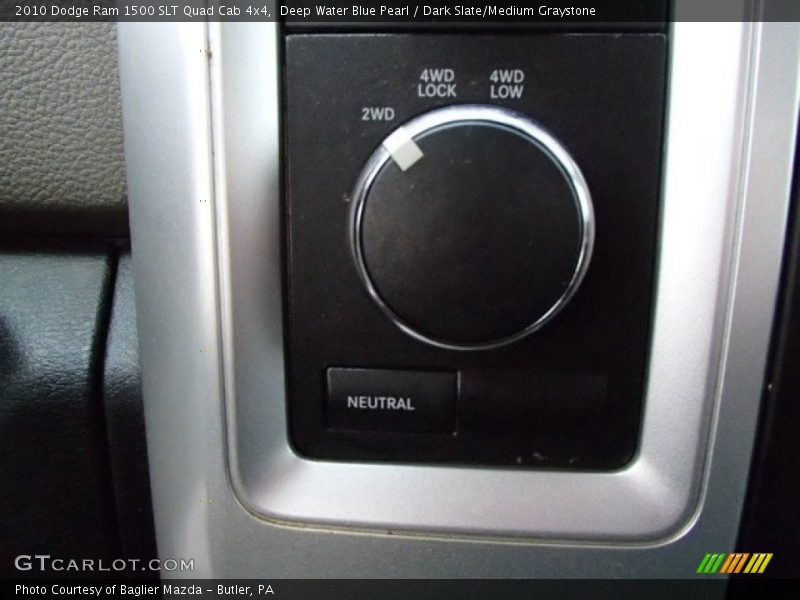 Deep Water Blue Pearl / Dark Slate/Medium Graystone 2010 Dodge Ram 1500 SLT Quad Cab 4x4