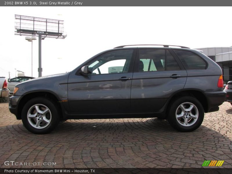 Steel Grey Metallic / Grey 2002 BMW X5 3.0i