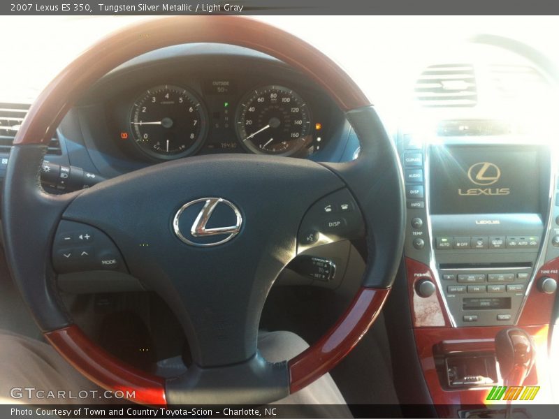 Tungsten Silver Metallic / Light Gray 2007 Lexus ES 350