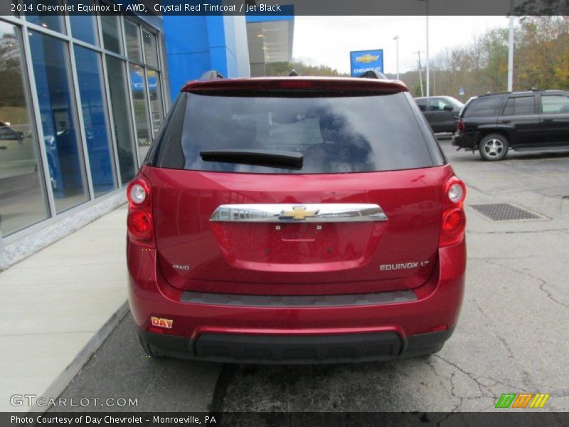 Crystal Red Tintcoat / Jet Black 2014 Chevrolet Equinox LT AWD