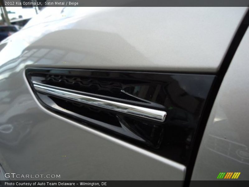 Satin Metal / Beige 2012 Kia Optima LX
