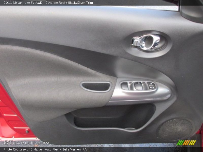 Cayenne Red / Black/Silver Trim 2011 Nissan Juke SV AWD