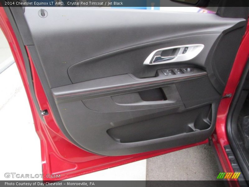 Crystal Red Tintcoat / Jet Black 2014 Chevrolet Equinox LT AWD