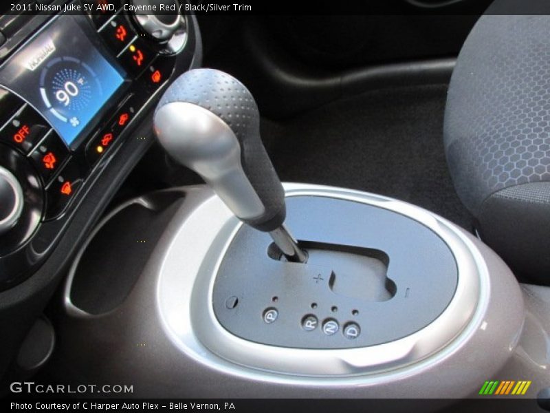 Cayenne Red / Black/Silver Trim 2011 Nissan Juke SV AWD