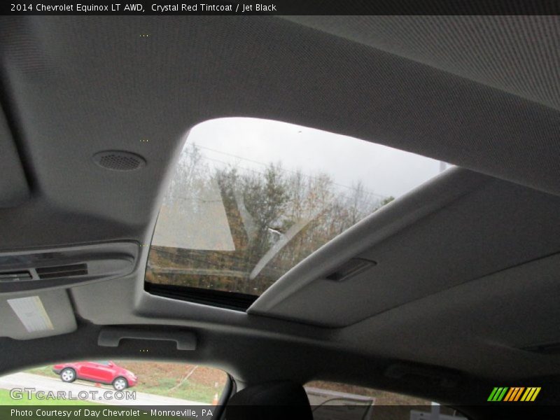 Crystal Red Tintcoat / Jet Black 2014 Chevrolet Equinox LT AWD