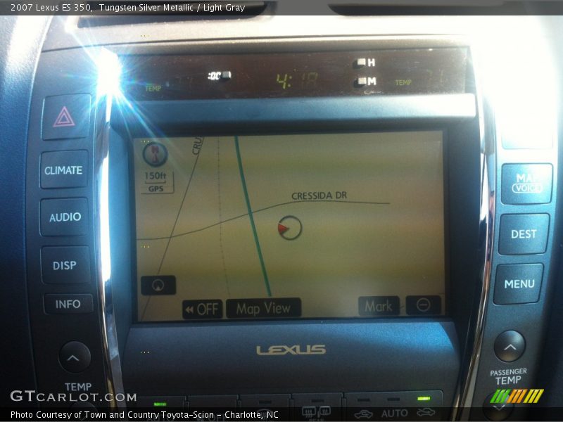 Tungsten Silver Metallic / Light Gray 2007 Lexus ES 350