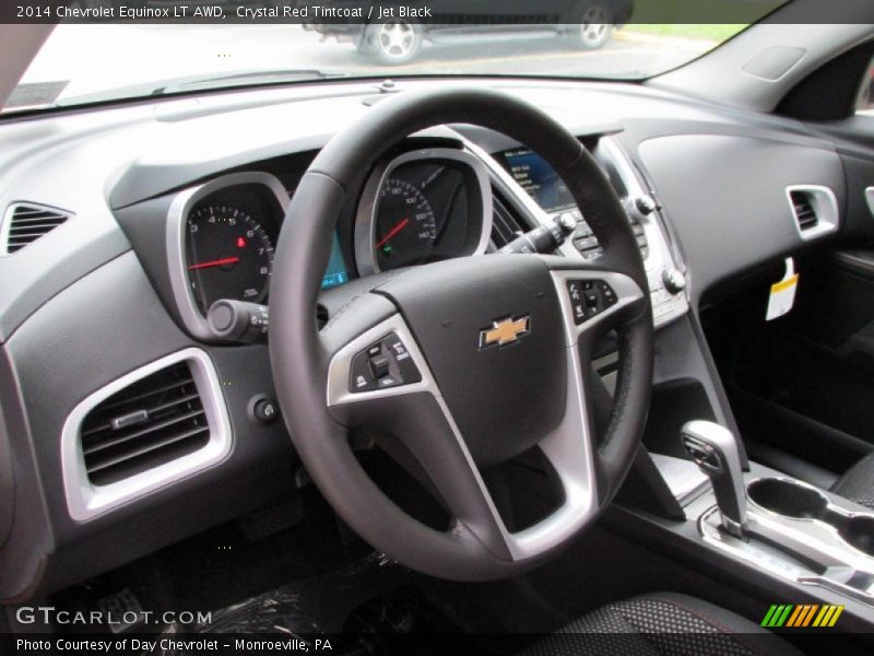 Crystal Red Tintcoat / Jet Black 2014 Chevrolet Equinox LT AWD
