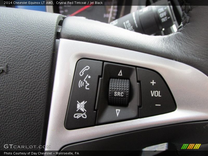 Crystal Red Tintcoat / Jet Black 2014 Chevrolet Equinox LT AWD